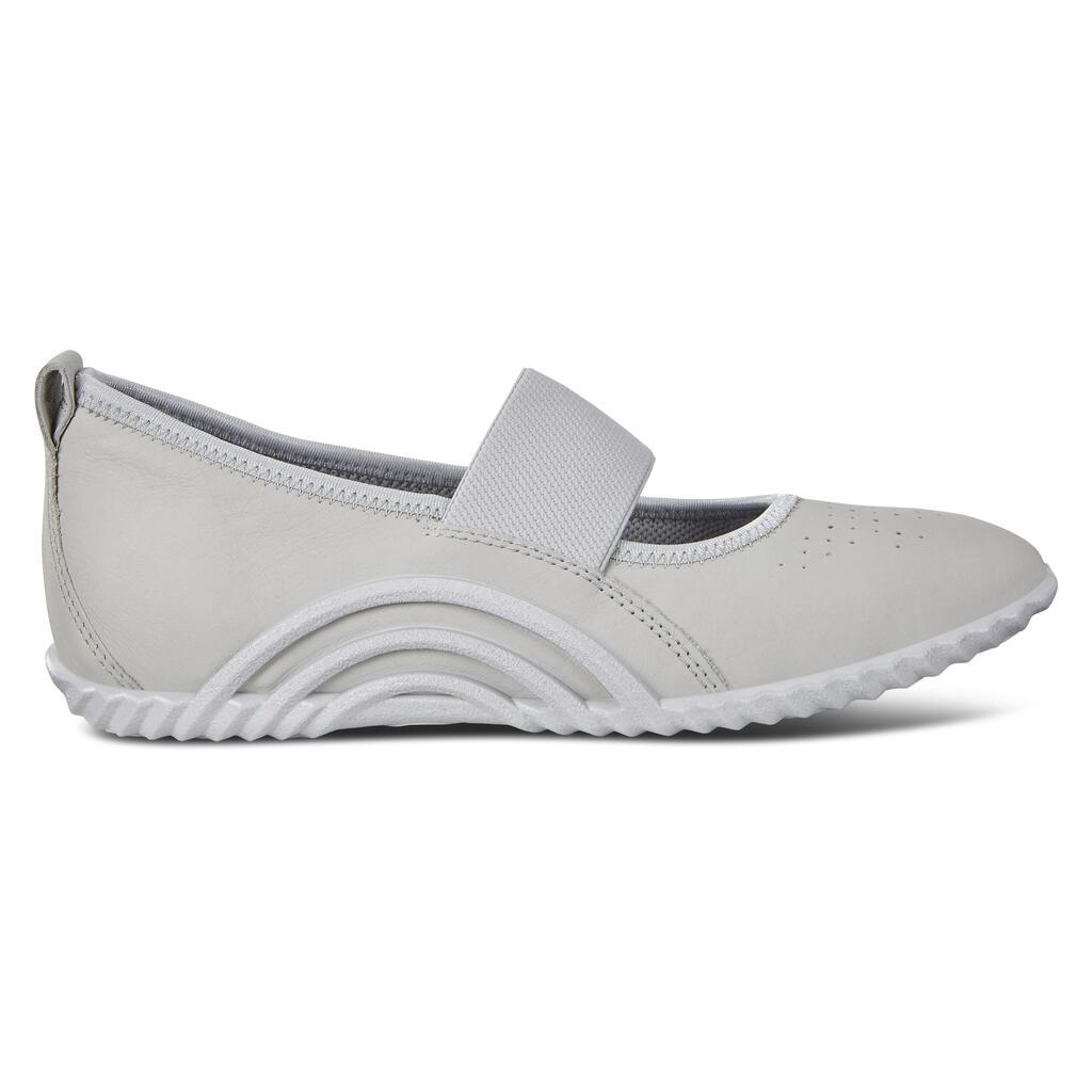 Ecco Vibration 1.0 Mary Jane Womens Ballet Flats Grey Sales - India PGE-908215